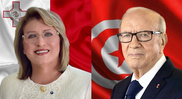 رئيسة مالطا تشيد بمساواة تونس بين الرجل والمرأة