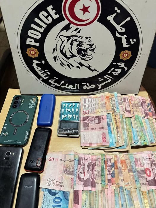 قفصة:مروج مخدرات خطير في قبضة الامن