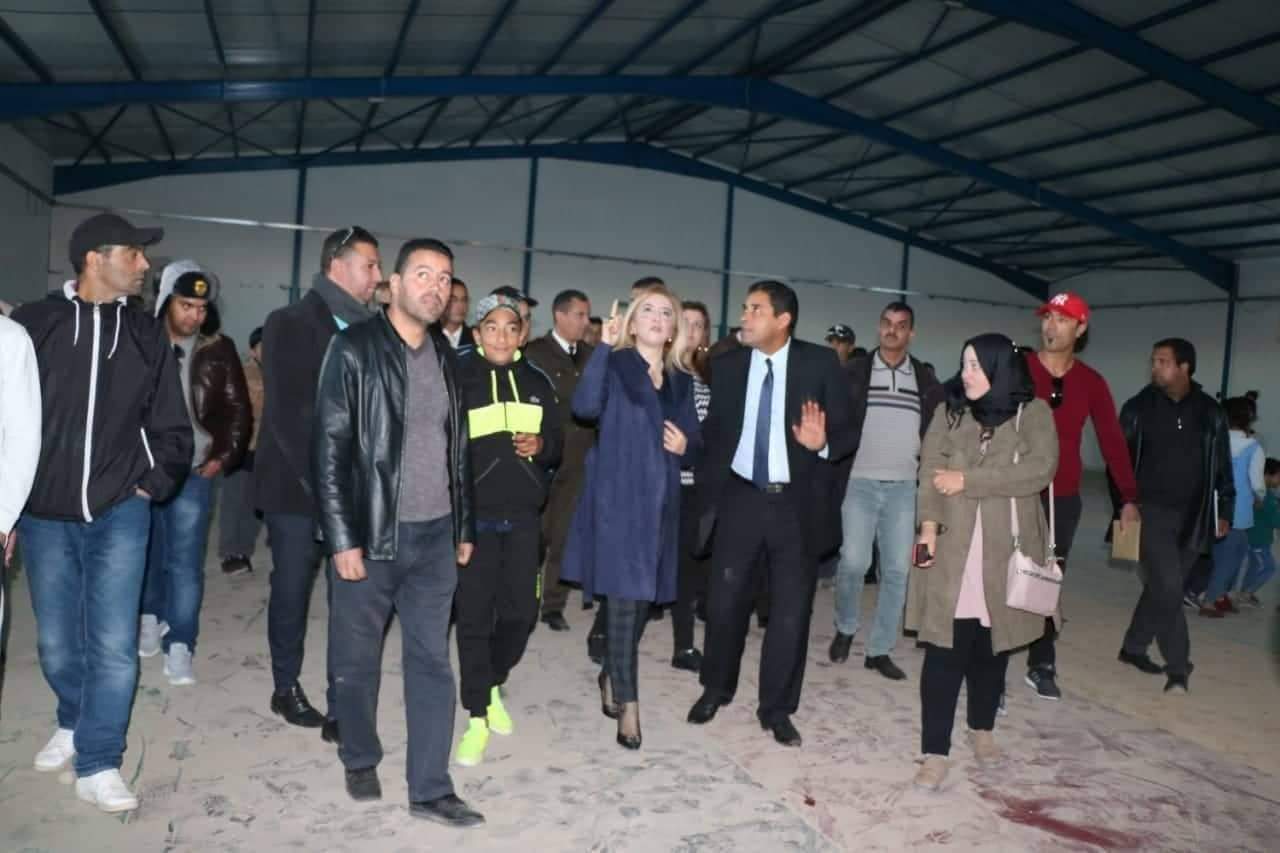 زيارة ميدانية لوزيرة الشباب والرياضة للقلعة الخصبة