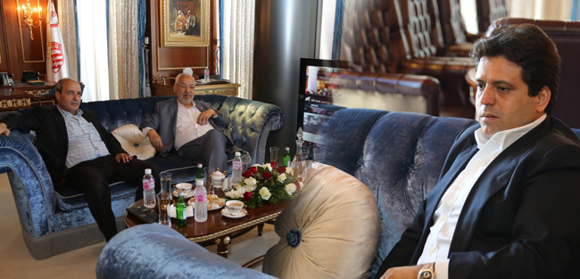 سليم الرياحي : " الغنوشي هو أفضل وأجدر شخصية مرشّحة لرئاسة الحكومة "