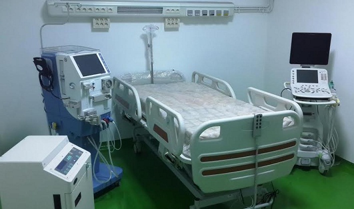 تجهيز مستشفى الرابطة بغرفة انعاش جديدة 