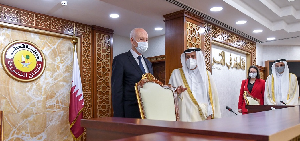 سعيّد في مجلس الشورى القطري