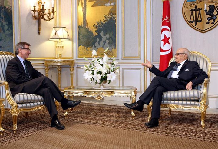 رئيس الجمهورية يستقبل ممثل الأمين العام لمنظمة الأمم المتحدة بليبيا