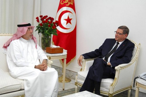 الصيد يلتقي رئيس جمعية الصحفيين الاماراتيين