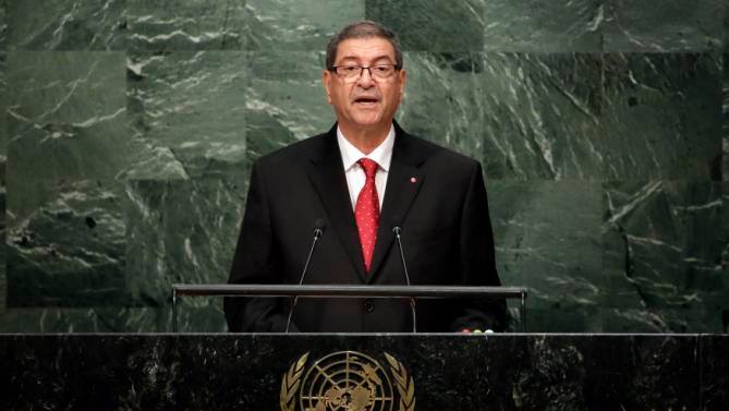 النصّ الكامل لكلمة رئيس الحكومة الحبيب الصيّد في الأمم المتحدة