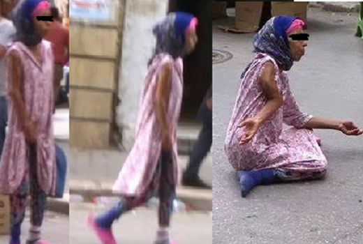 بالصور : "طالبة " و " مشلولة " لكنّها في الهروب من البوليس " هازّة " البطولة