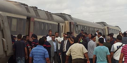 حادثة قطار الفحص هي الأسوأ في تاريخ شركة السكك الحديدية التونسية