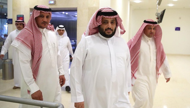 تركي آل شيخ يهنئ وديع الجريء بتتويج الترجي