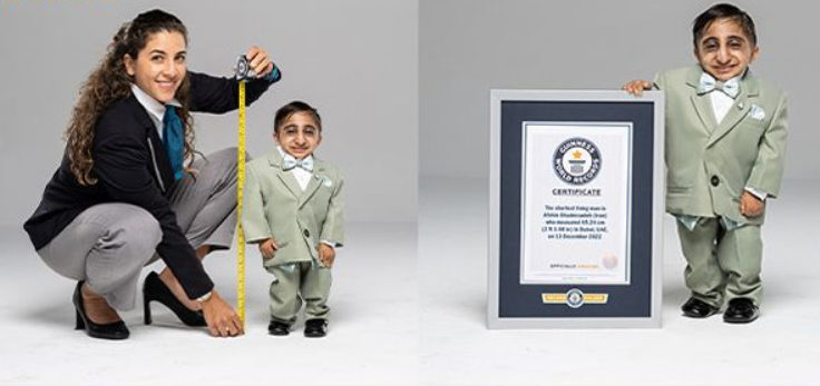 تعرف على هوية اقصر رجل في العالم 