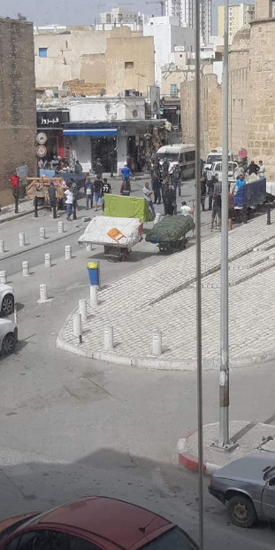 مدينة سوسة: عودة الانتصاب الفوضوي تثير الاستياء 