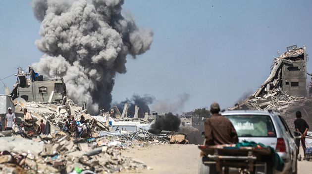 الكيان المحتل يقصف مدرسة تؤوي نازحين