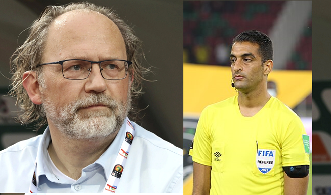 مدرب مالي يهاجم الحكم التونسي هيثم قيراط بعد التعادل أمام المغرب في أمم إفريقيا