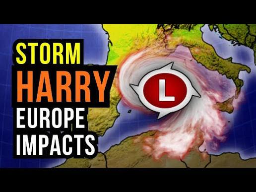تونس: الوضع الجوي غير مستقر نتيجة لتأثيرات العاصفة "Harry"