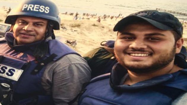 است.. شهاد نجل وائل الدح.. دوح