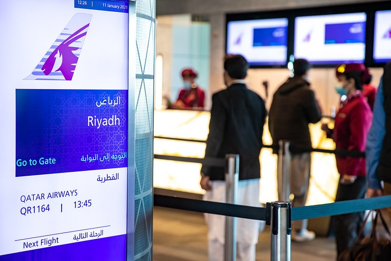 الخطوط الجوية القطرية تستأنف رحلاتها إلى المملكة العربية السعودية
