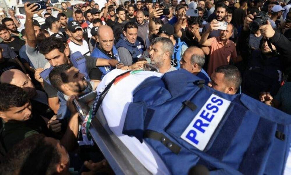 موقعي "الحصري" و"Espace Manager "يساندان الحملة الإعلامية للتضامن مع الصحافة الفلسطينية