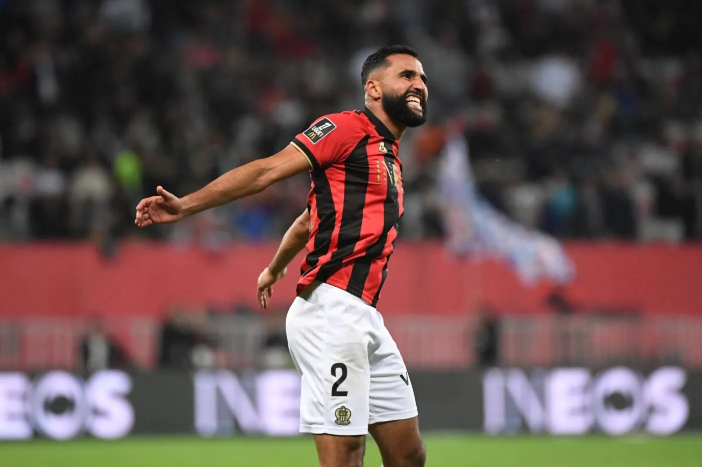 علي العابدي هدّاف مع نيس ضدّ انجيه