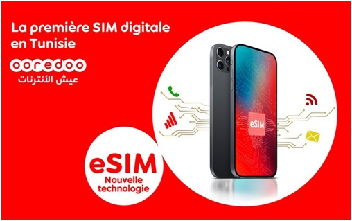 لأوّل مرّة في تونس:Ooredoo تطلق eSIM، أحدث تكنولوجيات الاتصالات