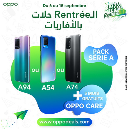 هواتف Reno5 والسلسلة A لدى OPPO في عروض استثنائيّة بتونس