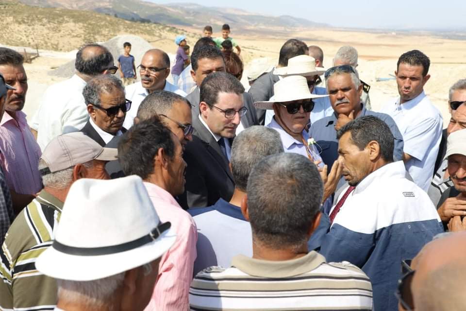 زيارة العزابي لباجة: تزويد 3500 مواطن بالماء الصالح للشراب وتوسعة استثمارات بقيمة 60 مليون دينار