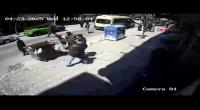  شاب يقفز من الطابق الثالث هروبا من الزلزال الذي ضرب إسطنبول (فيديو)
