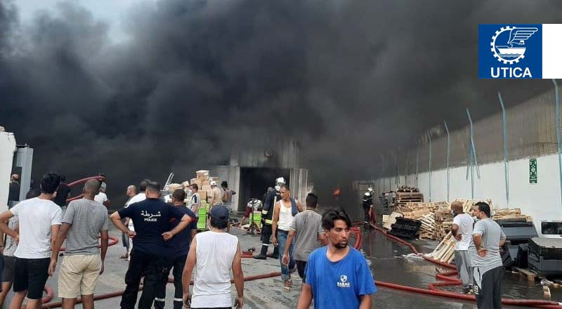منظمة الأعراف تعرب عن تعاطفها مع أسرة مؤسسة "فاليو" بعد حريق مصنع بن عروس