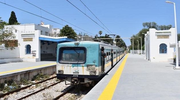 استئناف الجولان على الخط الحديدي تونس-حلق الوادي-المرسى على المسلكين